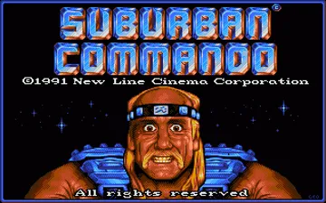 Suburban Commando screen shot title